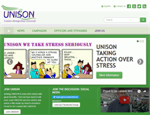 Tablet Screenshot of londonmetunison.org.uk